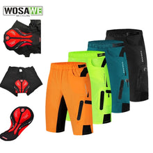 Load image into Gallery viewer, WOSAWE Men&#39;s Downhill Shorts Cycling Shorts With Non-Removable Padded Underwear
