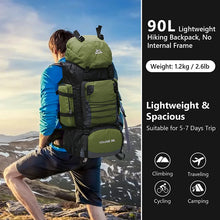 Load image into Gallery viewer, 90L Tactical Camping Backpacks Military Bag
