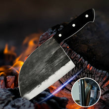 Load image into Gallery viewer, Forged Bone Knives Butcher Knife
