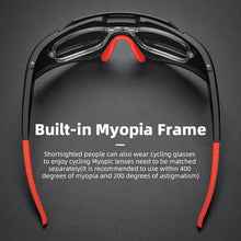Load image into Gallery viewer, ROCKBROS Photochromic Cycling Glasses Polarized Sunglasses Men Women Eyewear Goggle
