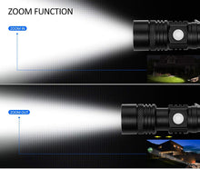 Load image into Gallery viewer, Ultra Bright LED Flashlight
