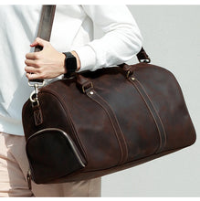 Load image into Gallery viewer, JOYIR Genuine Leather Large Duffel Bag
