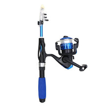 Load image into Gallery viewer, Mini Telescopic Fishing Pole With Reel
