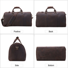 Load image into Gallery viewer, JOYIR Genuine Leather Large Duffel Bag
