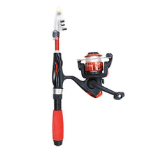 Load image into Gallery viewer, Mini Telescopic Fishing Pole With Reel
