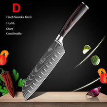 Load image into Gallery viewer, 7CR17 Japanese Kitchen Knives Set
