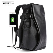 Load image into Gallery viewer, Leather Backpack for Men 15.6 inch Laptop
