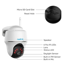 Load image into Gallery viewer, Refurbished Reolink Argus 2MP Battery WiFi Security Camera
