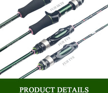 Load image into Gallery viewer, KUYING Teton 1.75m 5&#39;10&quot; 1.8m 6&#39;0&quot; Carbon Spinning Fishing Rod
