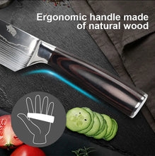 Load image into Gallery viewer, 7CR17 Japanese Kitchen Knives Set
