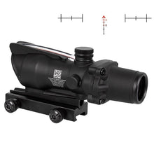 Load image into Gallery viewer, 4X32 Hunting Riflescope Real Fiber Optics Grenn Red Dot Illuminated Etched Reticle Tactical Optical Sight
