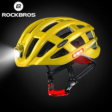 Load image into Gallery viewer, ROCKBROS Bicycle Light Helmet
