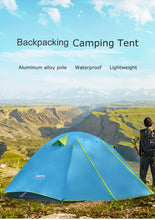 Load image into Gallery viewer, Desert Fox Camping Tents 1/2/3 Person Outdoor Lightweight Backpacking Tent
