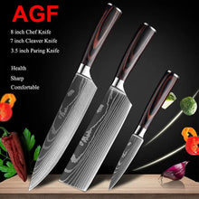 Load image into Gallery viewer, 7CR17 Japanese Kitchen Knives Set
