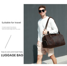 Load image into Gallery viewer, JOYIR Genuine Leather Large Duffel Bag
