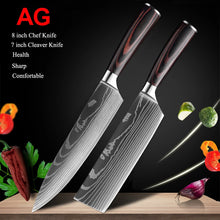 Load image into Gallery viewer, 7CR17 Japanese Kitchen Knives Set
