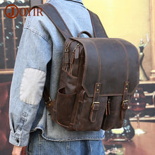 Load image into Gallery viewer, JOYIR Crazy Horse Leather Mans Backpack
