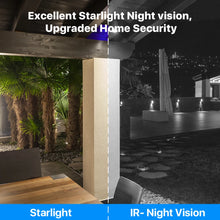 Load image into Gallery viewer, ZOSI Wifi PTZ Camera 2MP/3MP/4MP Starlight Night Vison Surveillance Outdoor IP Camera 2-Way Audio AI Human Detect Wireless Cam
