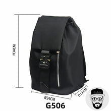 Load image into Gallery viewer, Silver Metal Buckle ALYX Backpacks High Quality
