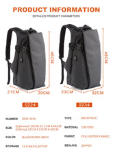 Load image into Gallery viewer, Leather Backpack for Men 15.6 inch Laptop
