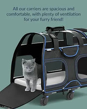 Load image into Gallery viewer, Katziela Rolling Pet Carrier - Airline
