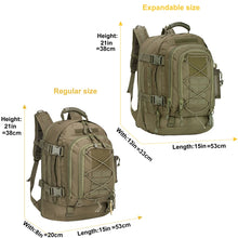 Load image into Gallery viewer, 60L Male Travel Tactical backpack Large
