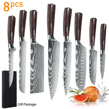 Load image into Gallery viewer, 8/10pcs Gift Japanese Kitchen Knives Set
