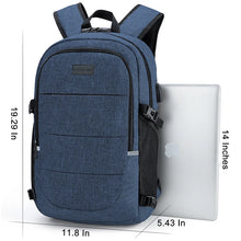 Load image into Gallery viewer, Fashionable Multi Pocket Neutral Backpack, Waterproof, Anti-theft, 14 Inch
