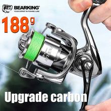 Load image into Gallery viewer, BEARKING new arrival 149g 6BB Stainless steel bearing 5.2:1 Fishing Reel
