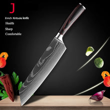 Load image into Gallery viewer, 1-10Pcs Chef Knife For kitchen Damascus Santoku Kitchen Knives Set
