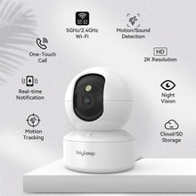 Load image into Gallery viewer, BoyKeep 3MP 5G/2.4GHz WiFi Indoor Home Security
