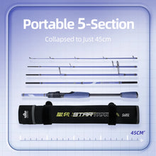 Load image into Gallery viewer, HANDING Star Trails Portable Fishing Rod 45cm
