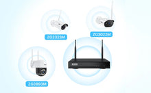 Load image into Gallery viewer, ZOSI 3MP Wireless Security Cameras System with 8channel
