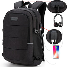 Load image into Gallery viewer, Fashionable Multi Pocket Neutral Backpack, Waterproof, Anti-theft, 14 Inch
