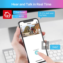 Load image into Gallery viewer, ZOSI 4K PoE IP Camera H.265+ 8MP 5MP HDR Add-on Camera AI Human Detect 100ft Night Vision IP66 Outdoor Video Surveillance Camera
