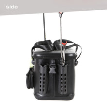 Load image into Gallery viewer, 40L Multifunction EVA Fishing Tackle Bag Fishing Bucket Live Fish Box Outdoor Fishing Backpack with Rod Holder

