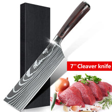 Load image into Gallery viewer, 1-10PCS Chef knife Japanese Kitchen Knives Set
