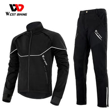 Load image into Gallery viewer, WEST BIKING Winter Men&#39;s Cycling Outfit Jerseys Pant Suit

