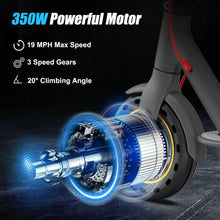 Load image into Gallery viewer, 350W Electric Scooter for Adults 36V 10.4AH Max Speed 30KM/H
