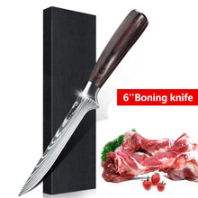 Load image into Gallery viewer, 1-10PCS Chef knife Japanese Kitchen Knives Set
