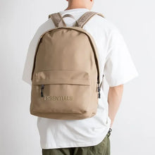 Load image into Gallery viewer, New ESSENTIALS khaki color backpack
