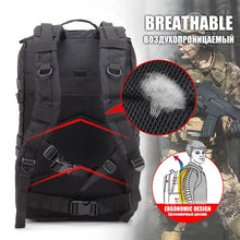 Load image into Gallery viewer, 45L/25L Tactical Backpack Men&#39;s Travel Large Capacity
