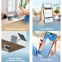 Load image into Gallery viewer, Reolink 4K Solar &amp; Battery Powered Wireless Security Camera 180°
