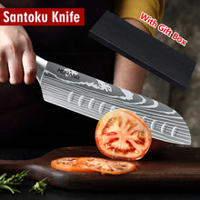 Load image into Gallery viewer, 1-10PCS Chef knife Japanese Kitchen Knives Set
