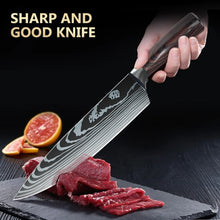 Load image into Gallery viewer, 1-10PCS Chef knife Japanese Kitchen Knives Set
