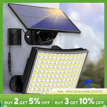 Load image into Gallery viewer, 106LED Solar Light Outdoor Waterproof
