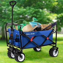 Load image into Gallery viewer, Folding Beach Wagon Cart 330 Pound
