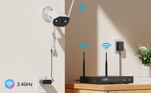 Load image into Gallery viewer, ZOSI 3MP Wireless Security Cameras System with 8channel
