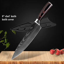 Load image into Gallery viewer, Professional Chef Kitchen Knives Stainless Steel 7CR17 Meat Cleaver  Extremely sharp Fruit Vegetable Utility Chef Kitchen Tool
