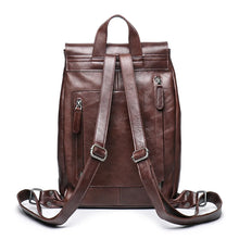 Load image into Gallery viewer, Real Leather Women Backpack Female Vintage Bag
